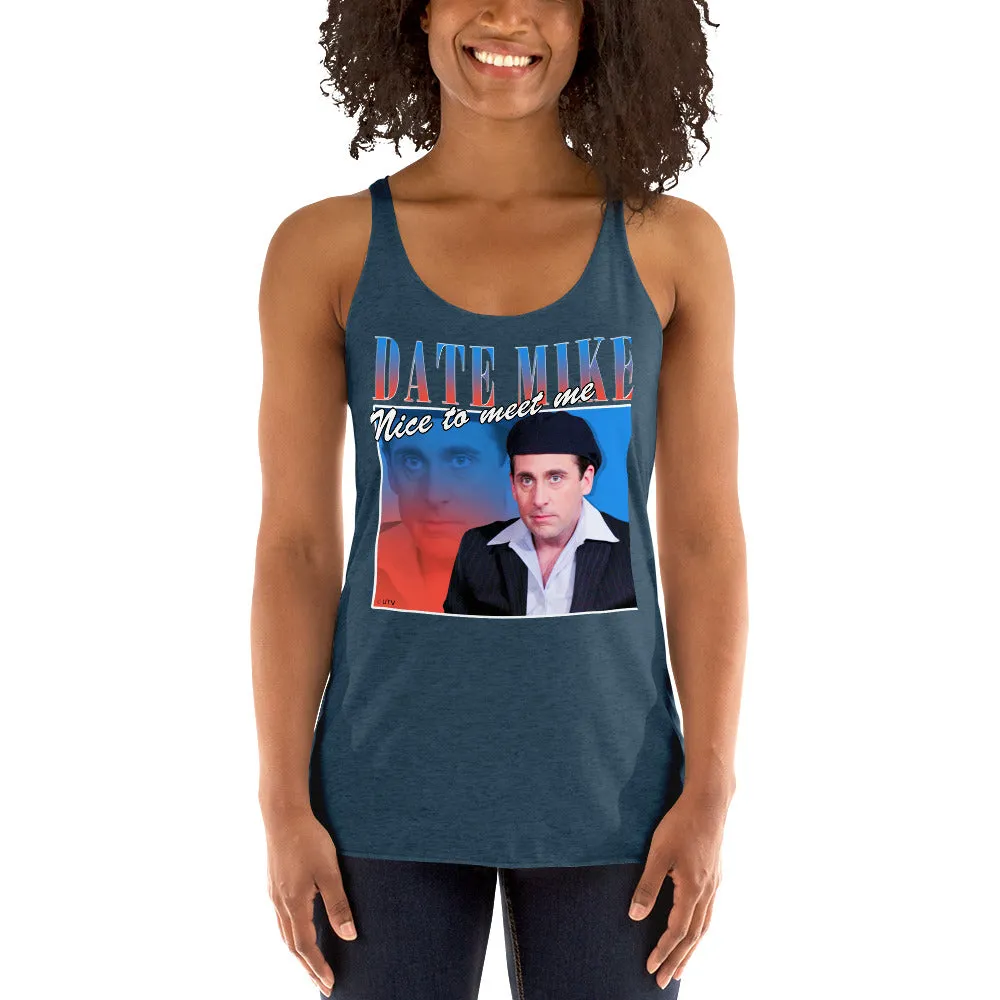 Date Mike Women's Racerback Tank