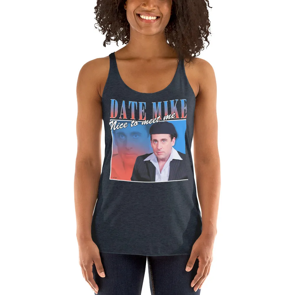 Date Mike Women's Racerback Tank