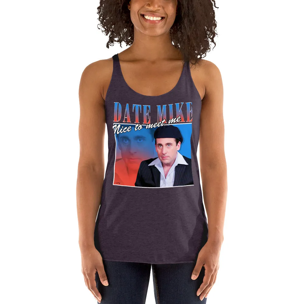 Date Mike Women's Racerback Tank