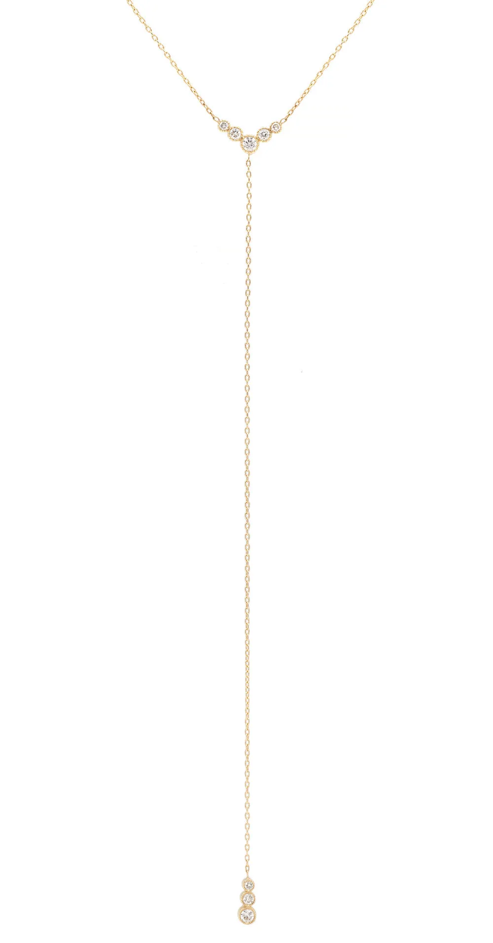 Diamond Lariat Necklace