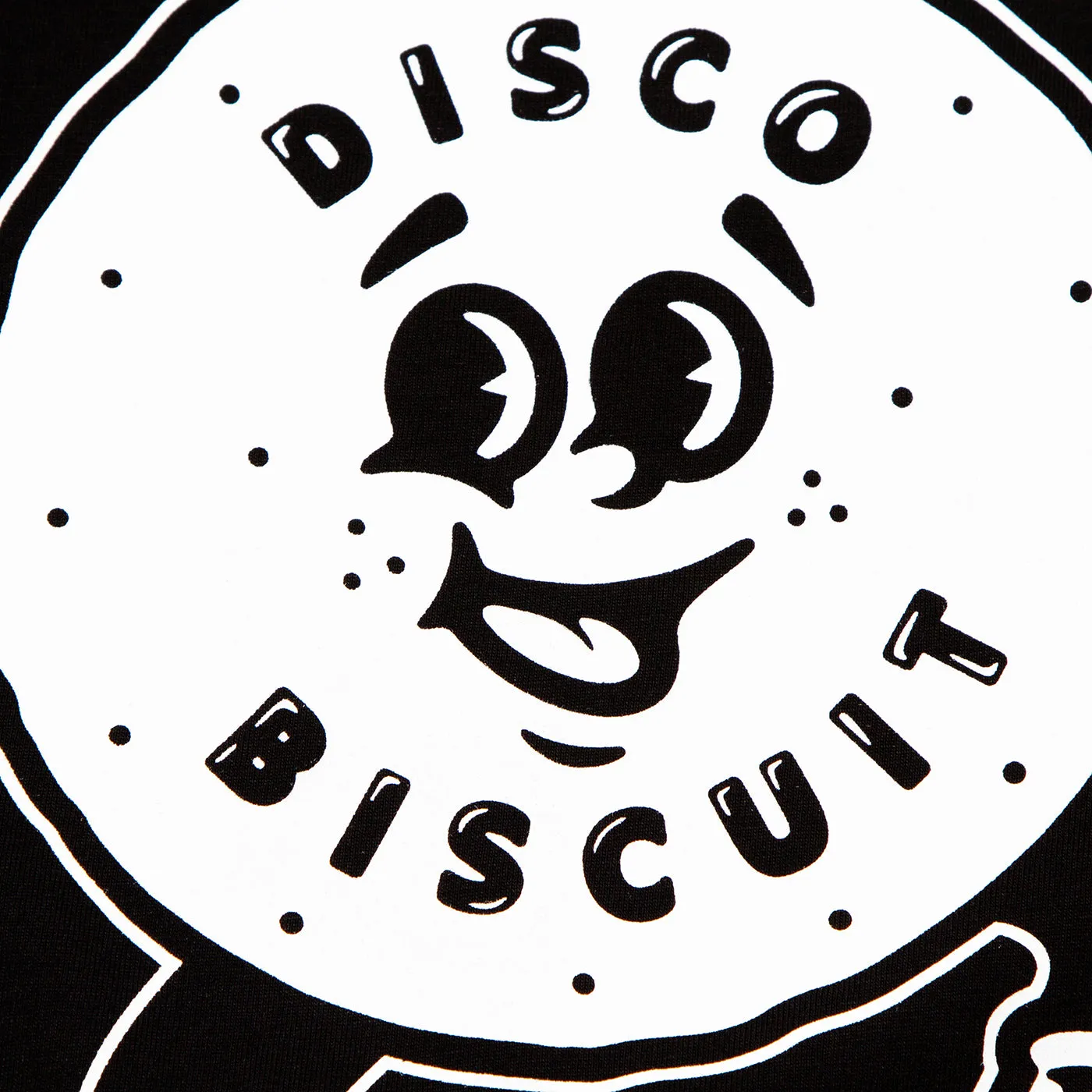 Disco Biscuit - Tshirt - Black