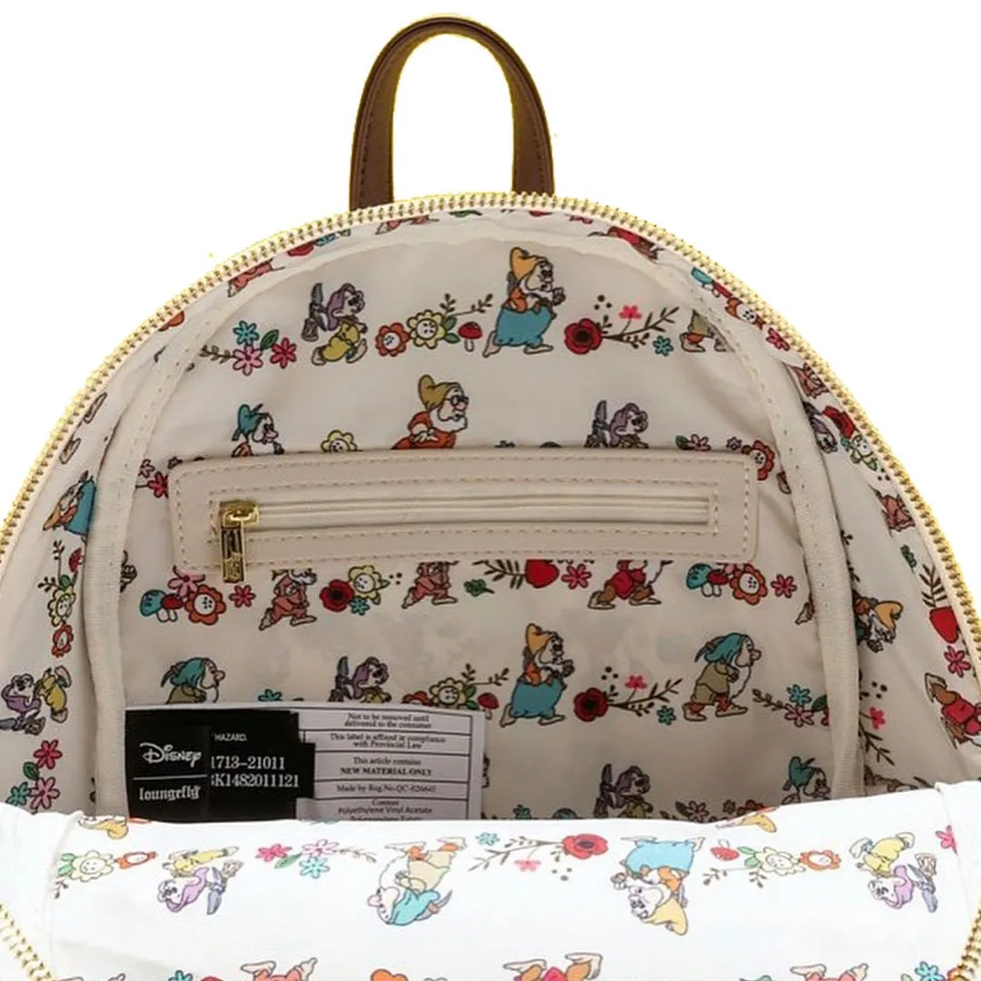 Disney Snow White & the Seven Dwarfs Multi Scene Mini Backpack