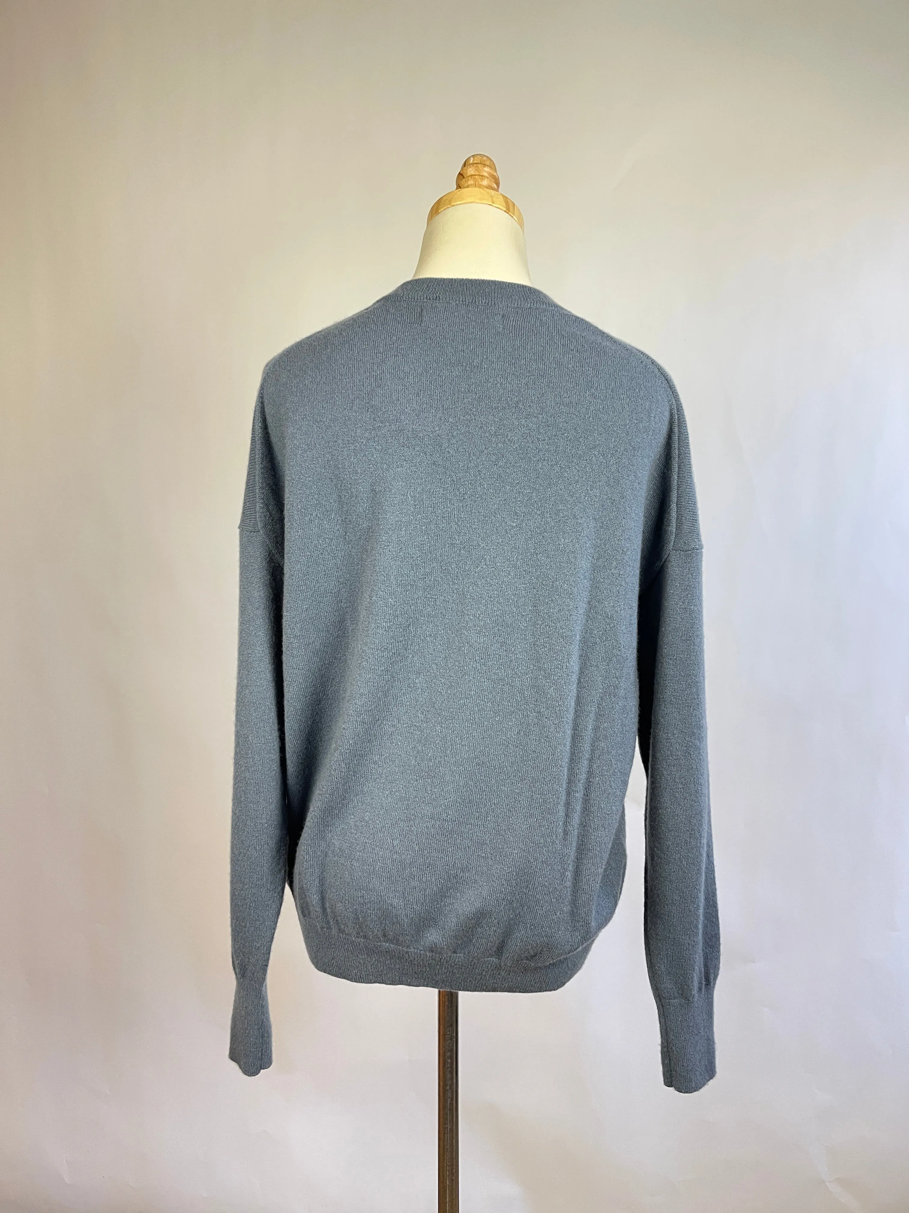 Doffer Boys Blue Cashmere Sweater (S)