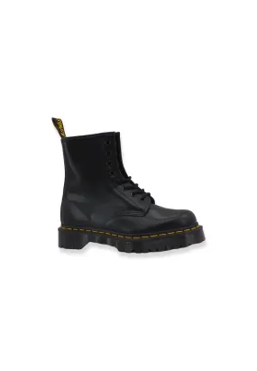 DR. MARTENS Bex Smooth Stivaletto Anfibio Donna 8 Fori Black 1460BEX-25345001