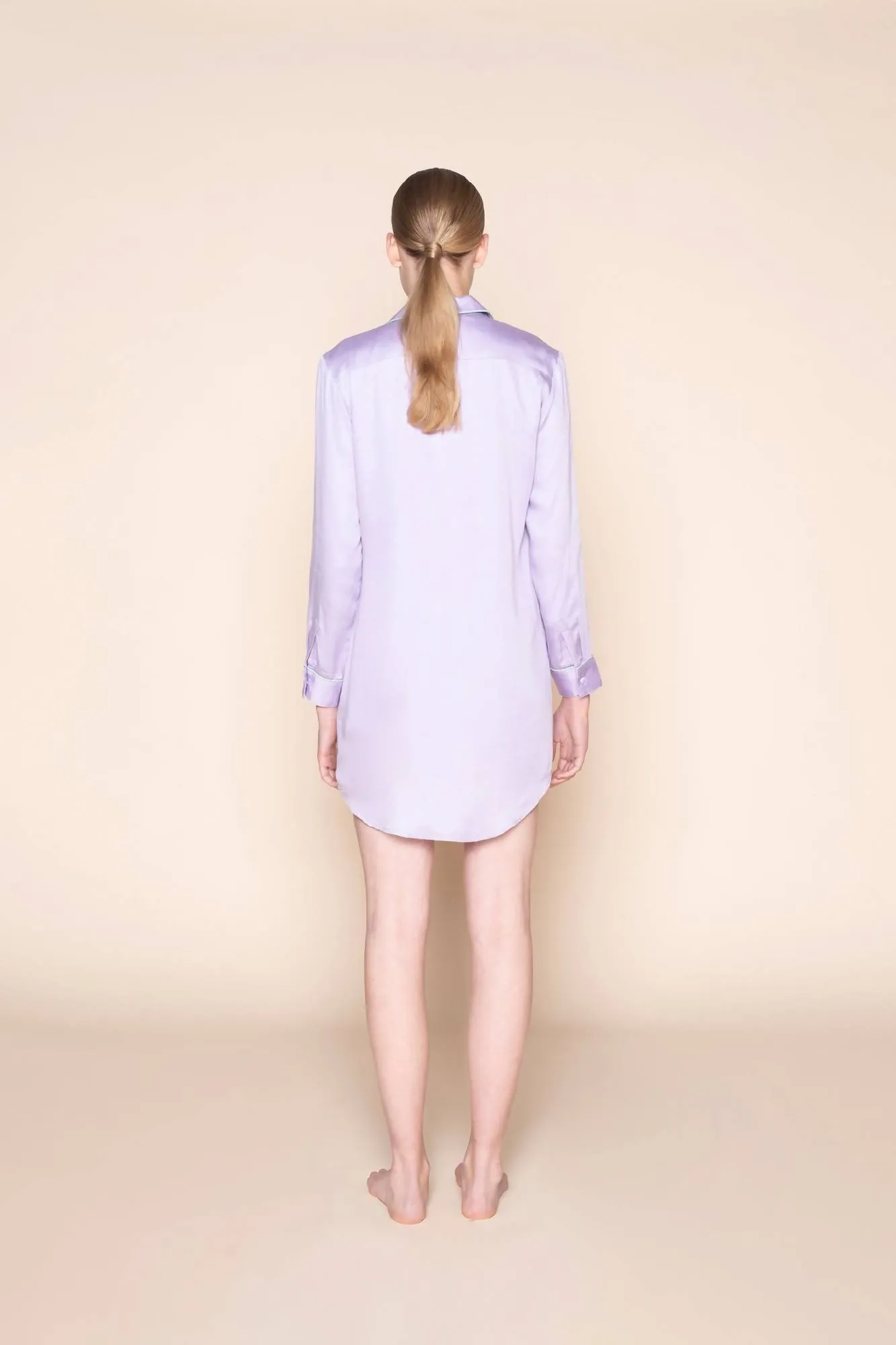 dress blouse lavender love by Le Nap