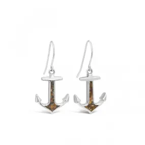 Dune Jewelry  Anchor Drop Earring