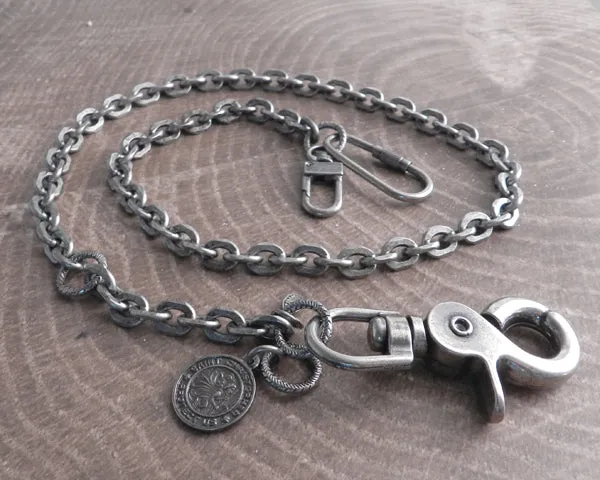 Flat Iron Knight Hack St. Christopher Wallet Chain