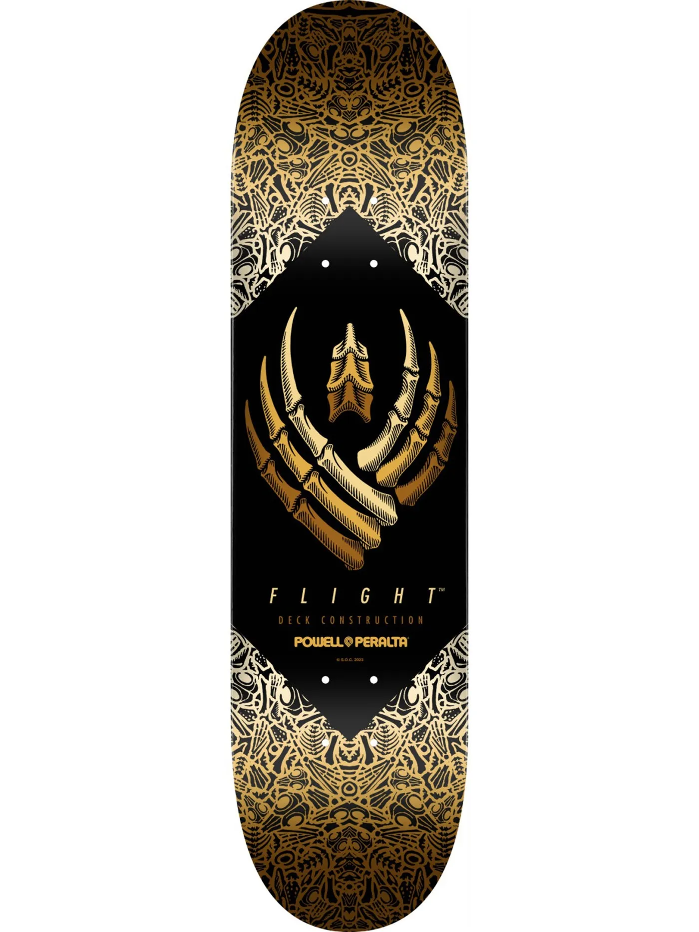 Flight Yellow 8.75 Skateboard Deck