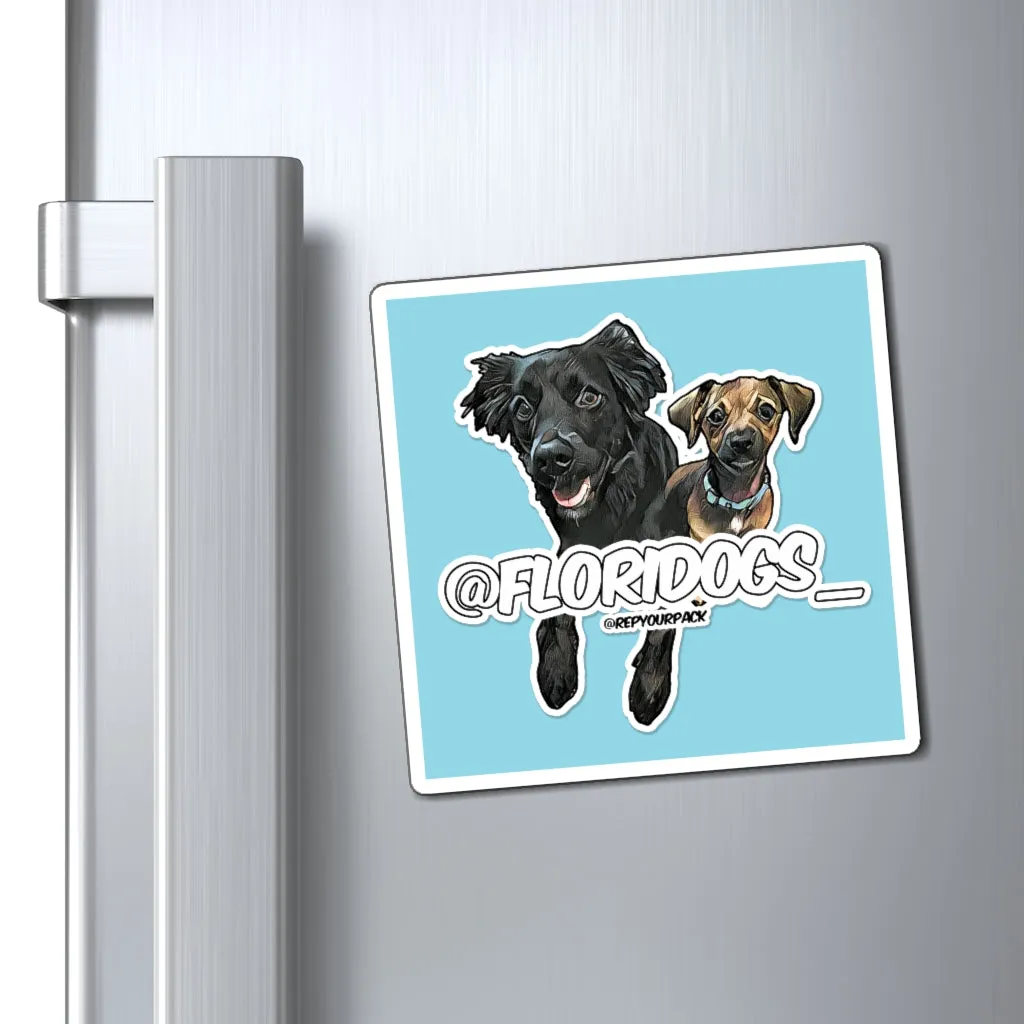 @floridogs_ Magnets (blue BG)