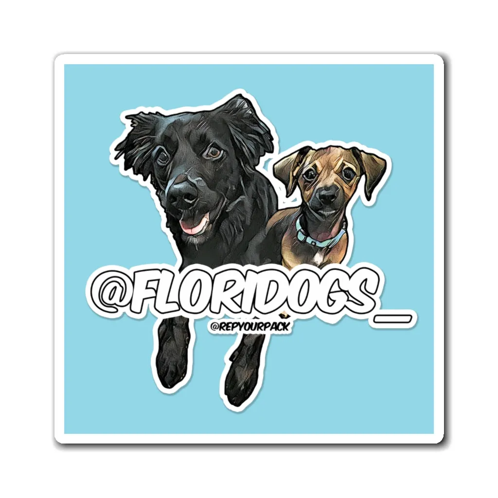 @floridogs_ Magnets (blue BG)