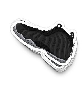 Foamposite "Stealth" Sneaker Sticker