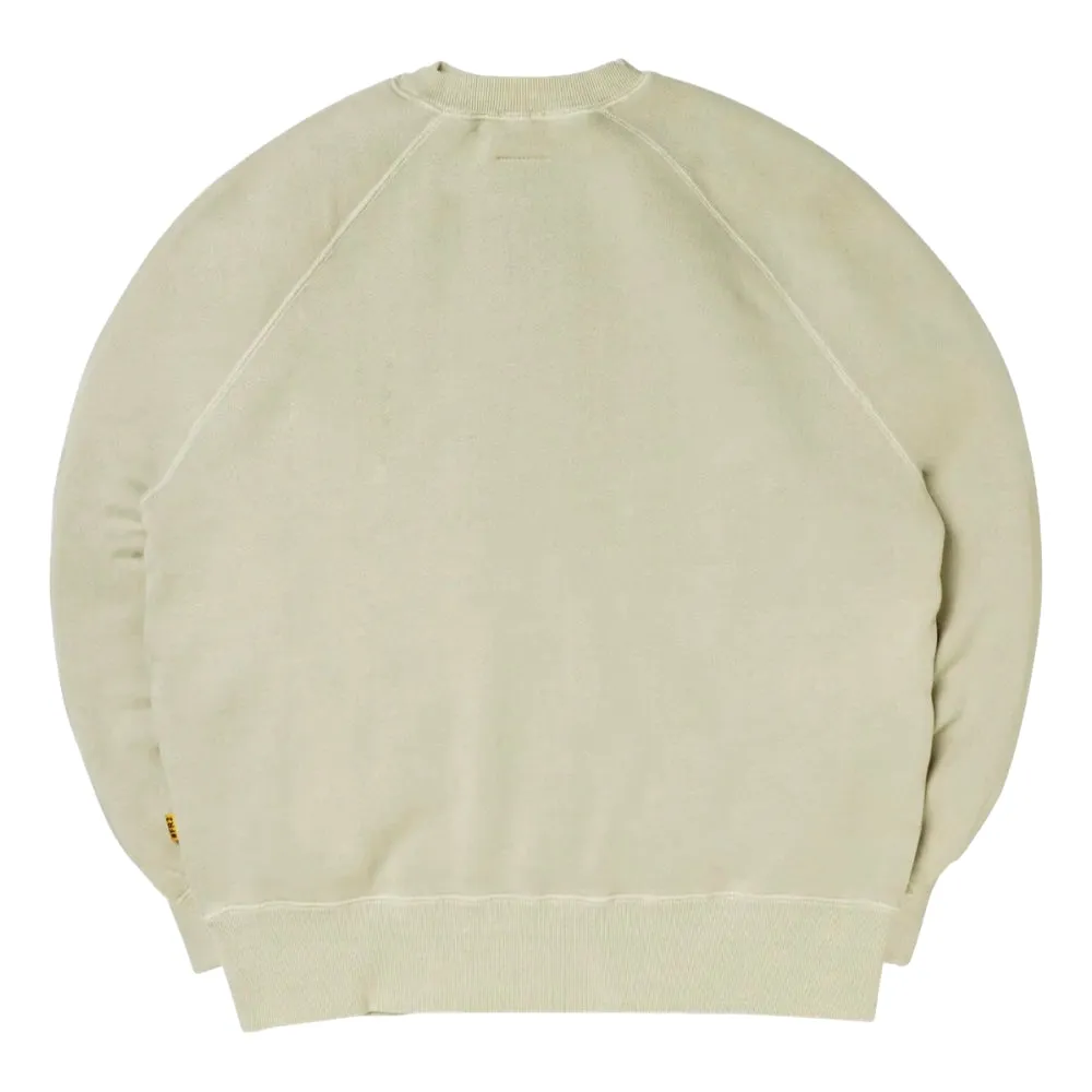 #FR2 SMOKERS CREW NECK SWEAT-BEIGE