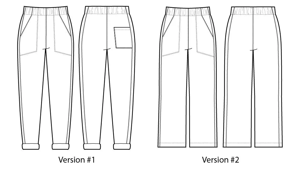 Free Range Slacks Sewing Pattern | Sizes 0-20 by Sew House Seven