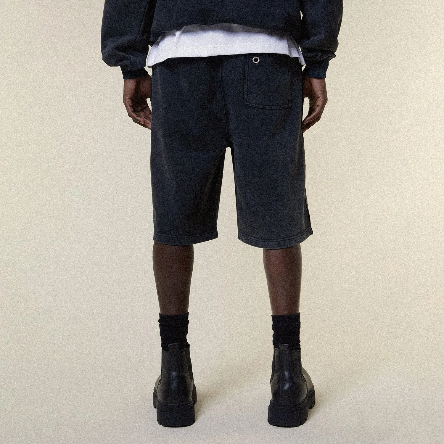 FUTURE BOY CORE SHORTS - WASHED BLACK