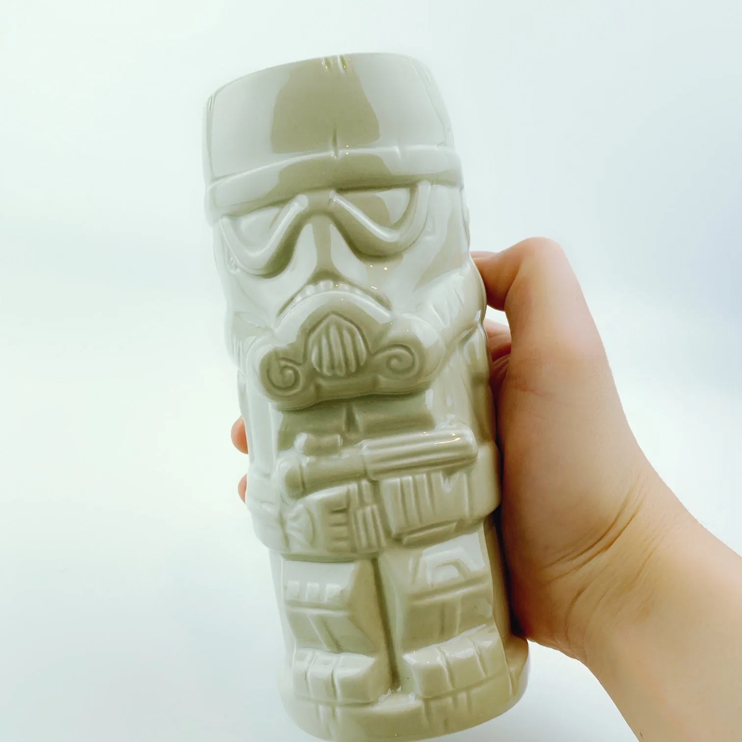 Geeki Tikis Star Wars Storm Trooper Tiki Style Ceramic Mug - 15 oz