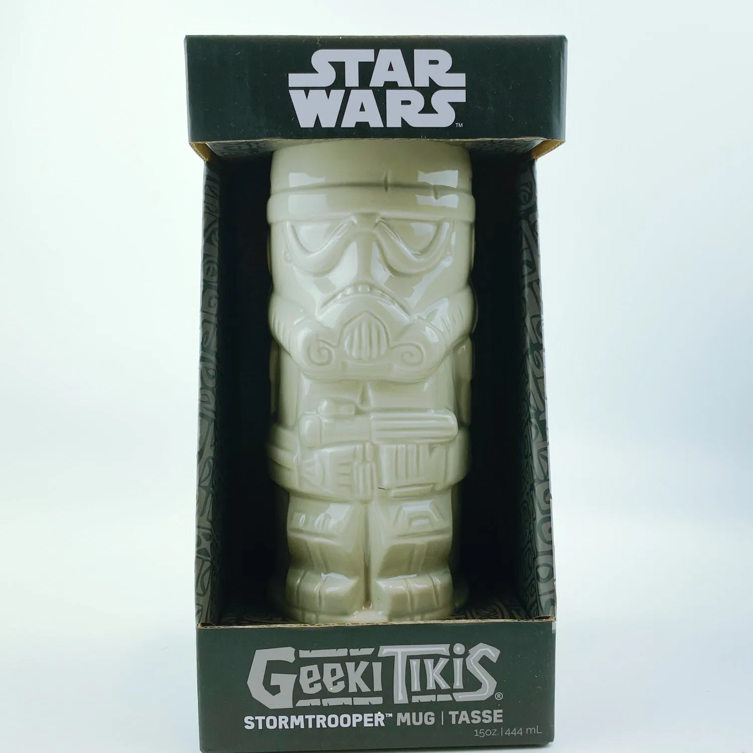 Geeki Tikis Star Wars Storm Trooper Tiki Style Ceramic Mug - 15 oz