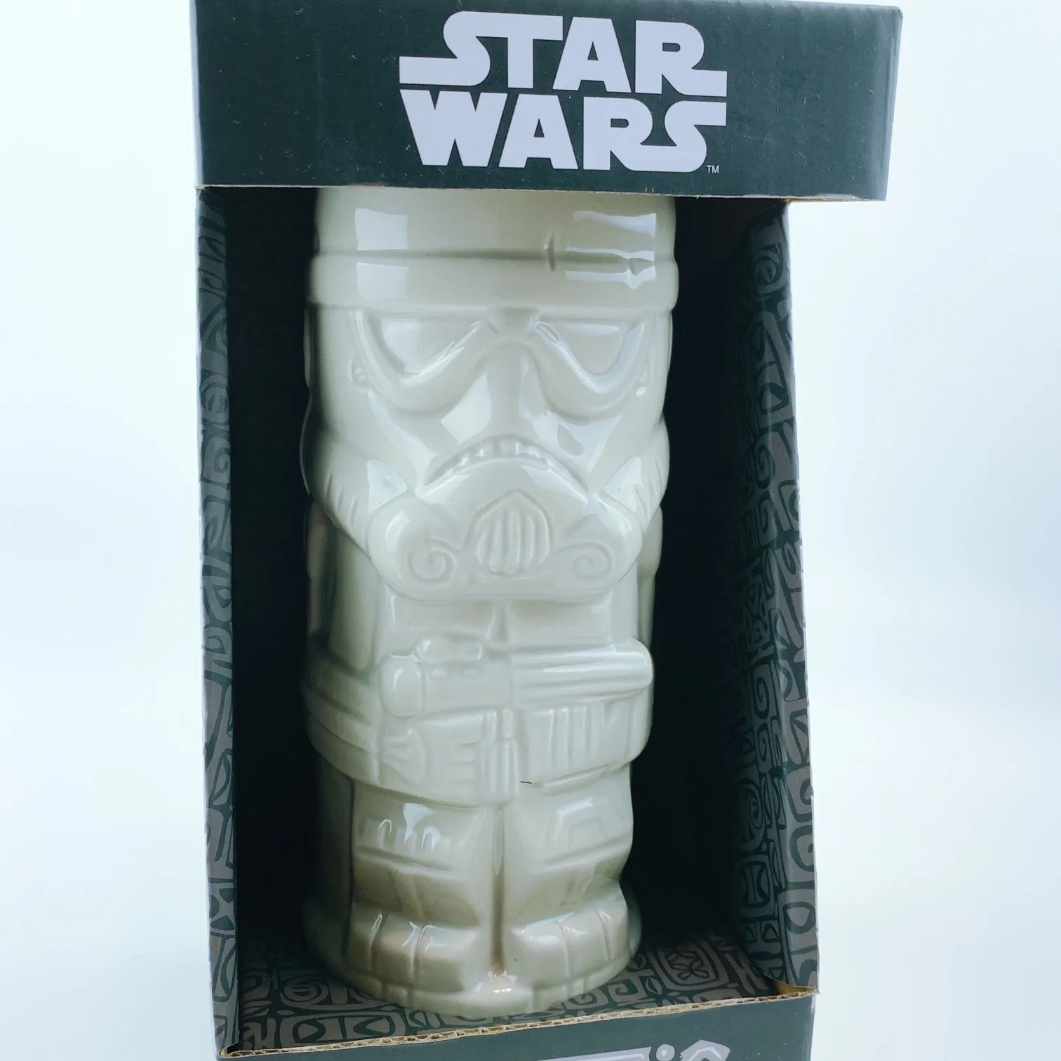 Geeki Tikis Star Wars Storm Trooper Tiki Style Ceramic Mug - 15 oz