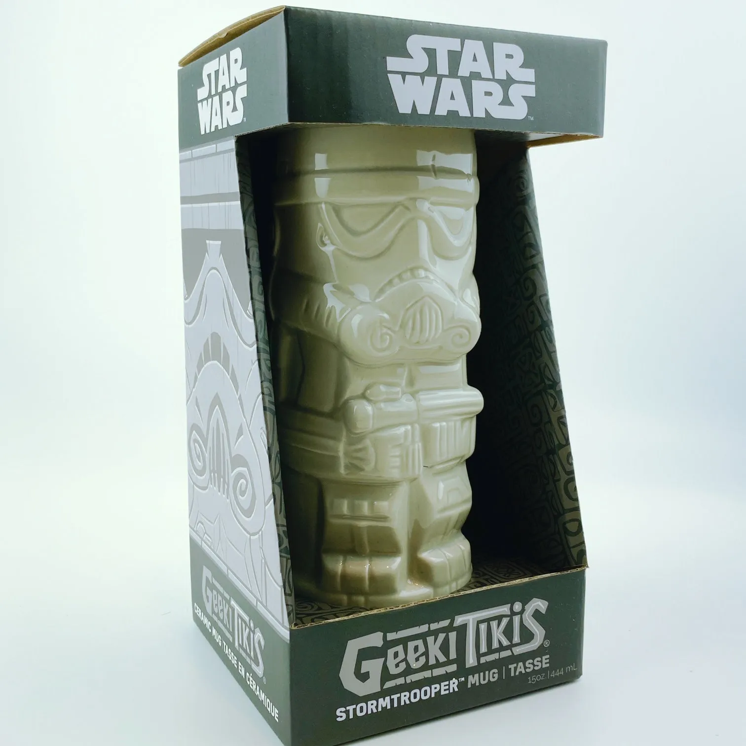 Geeki Tikis Star Wars Storm Trooper Tiki Style Ceramic Mug - 15 oz