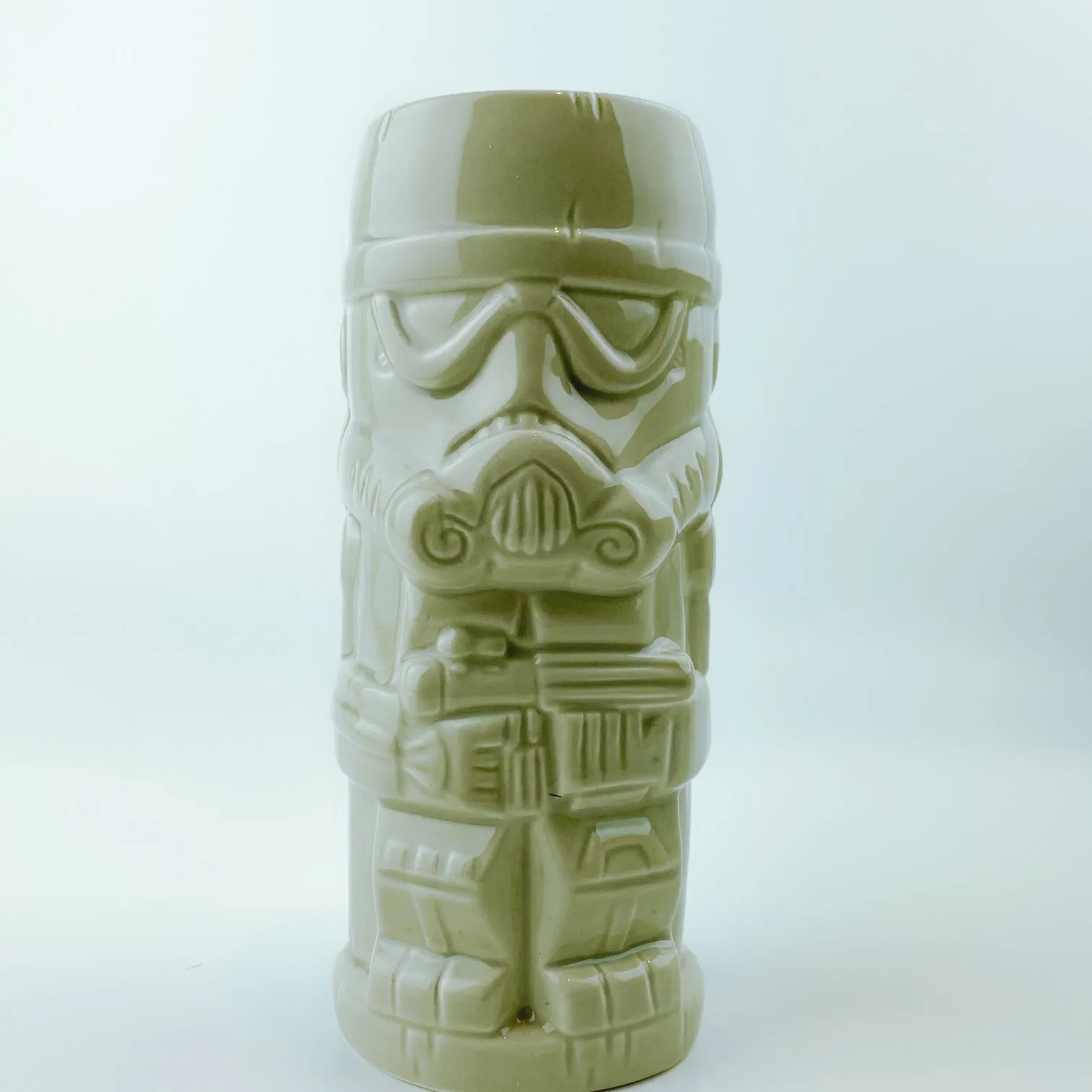 Geeki Tikis Star Wars Storm Trooper Tiki Style Ceramic Mug - 15 oz