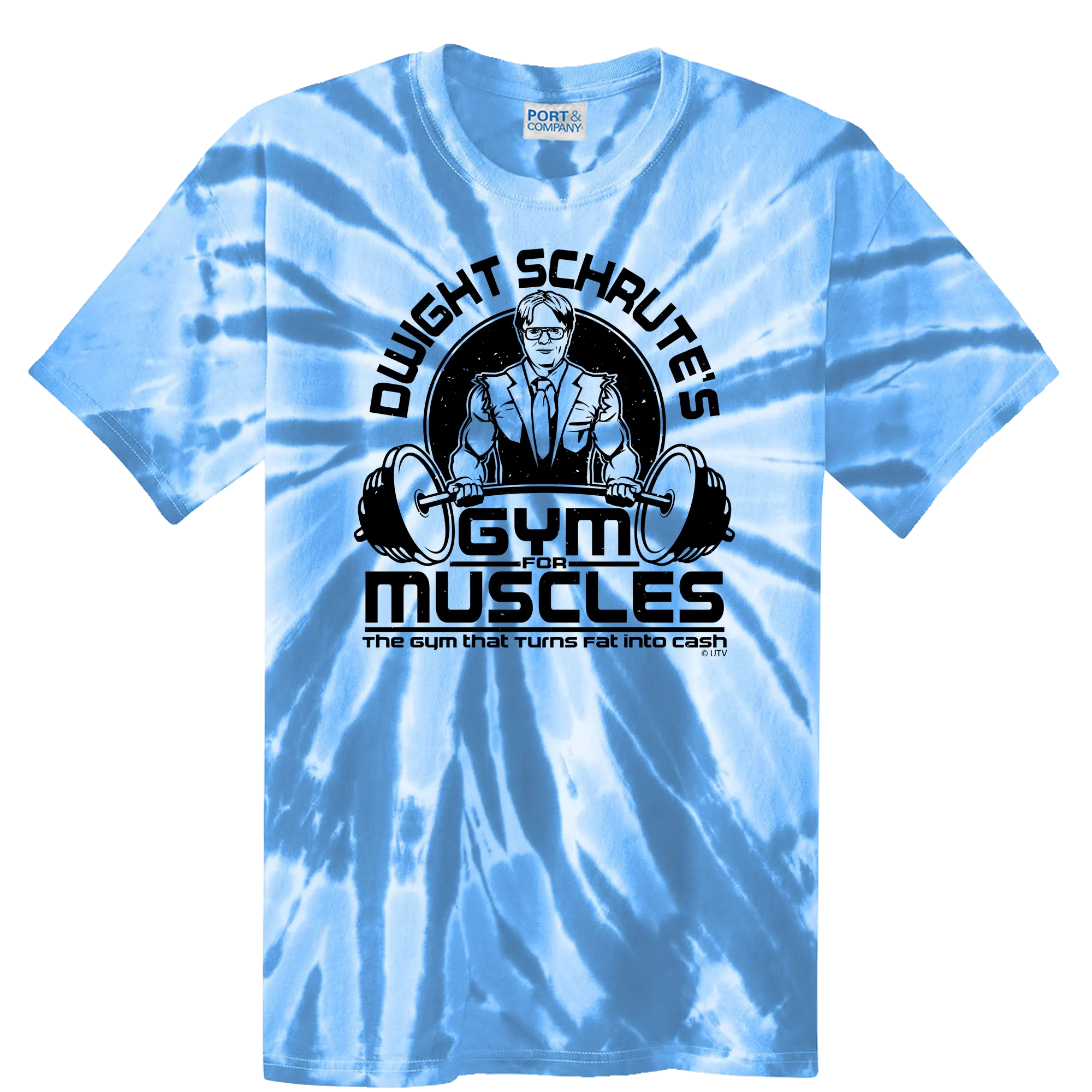 Gym For Muscles - Tie Dye TShirt