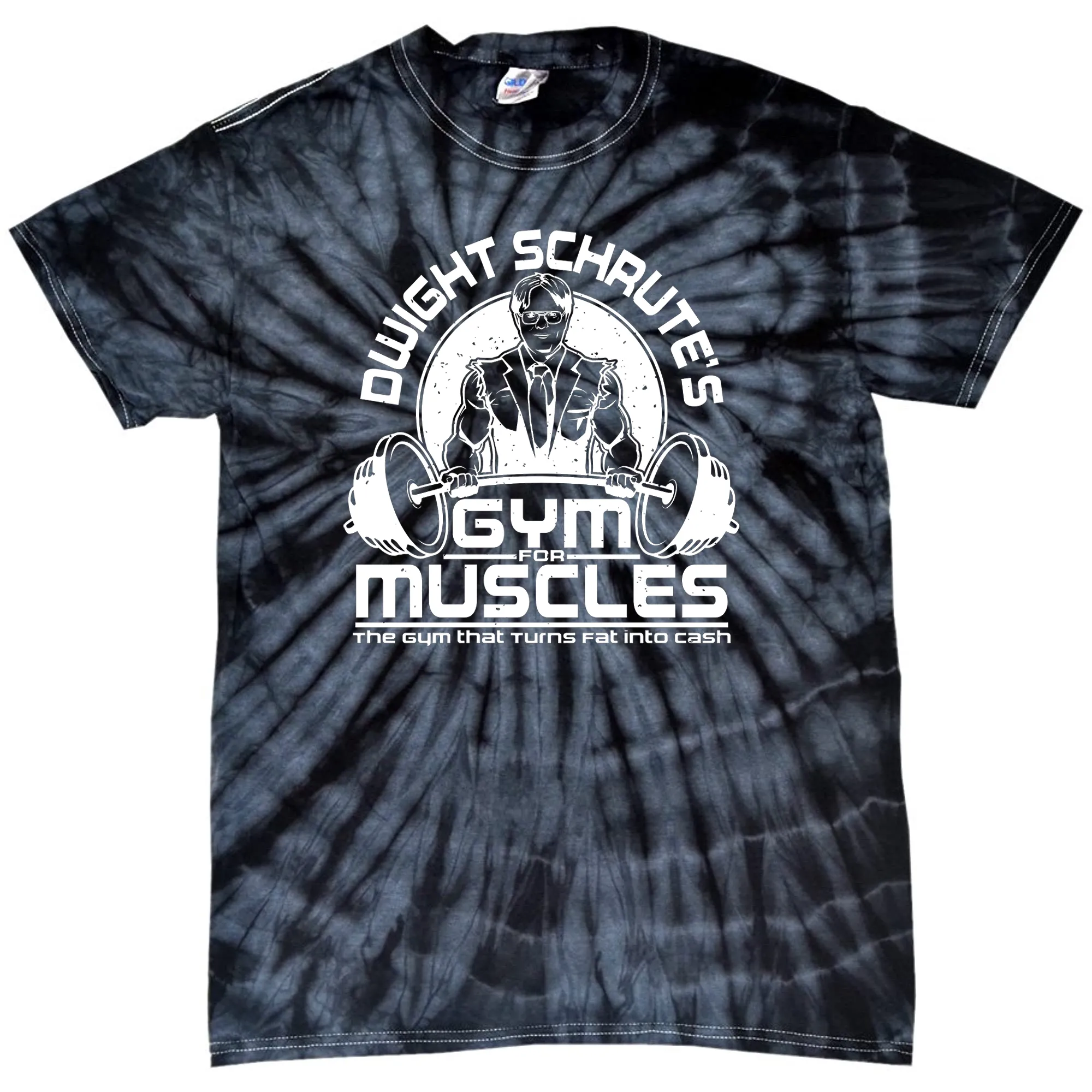 Gym For Muscles - Tie Dye TShirt