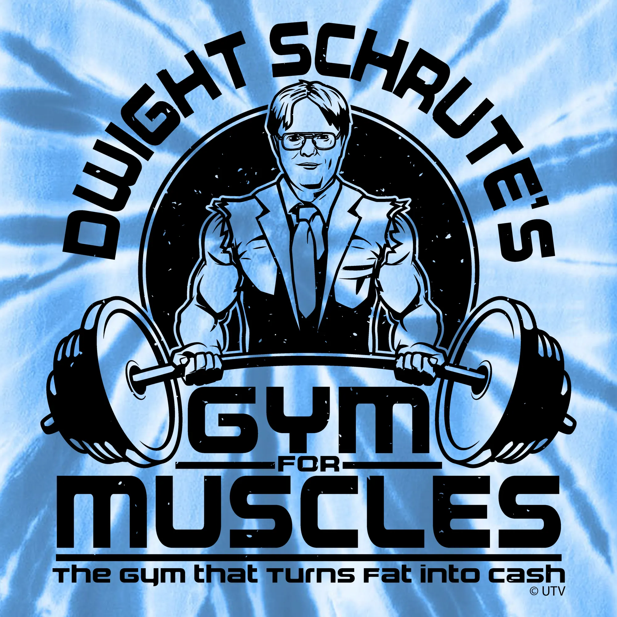 Gym For Muscles - Tie Dye TShirt