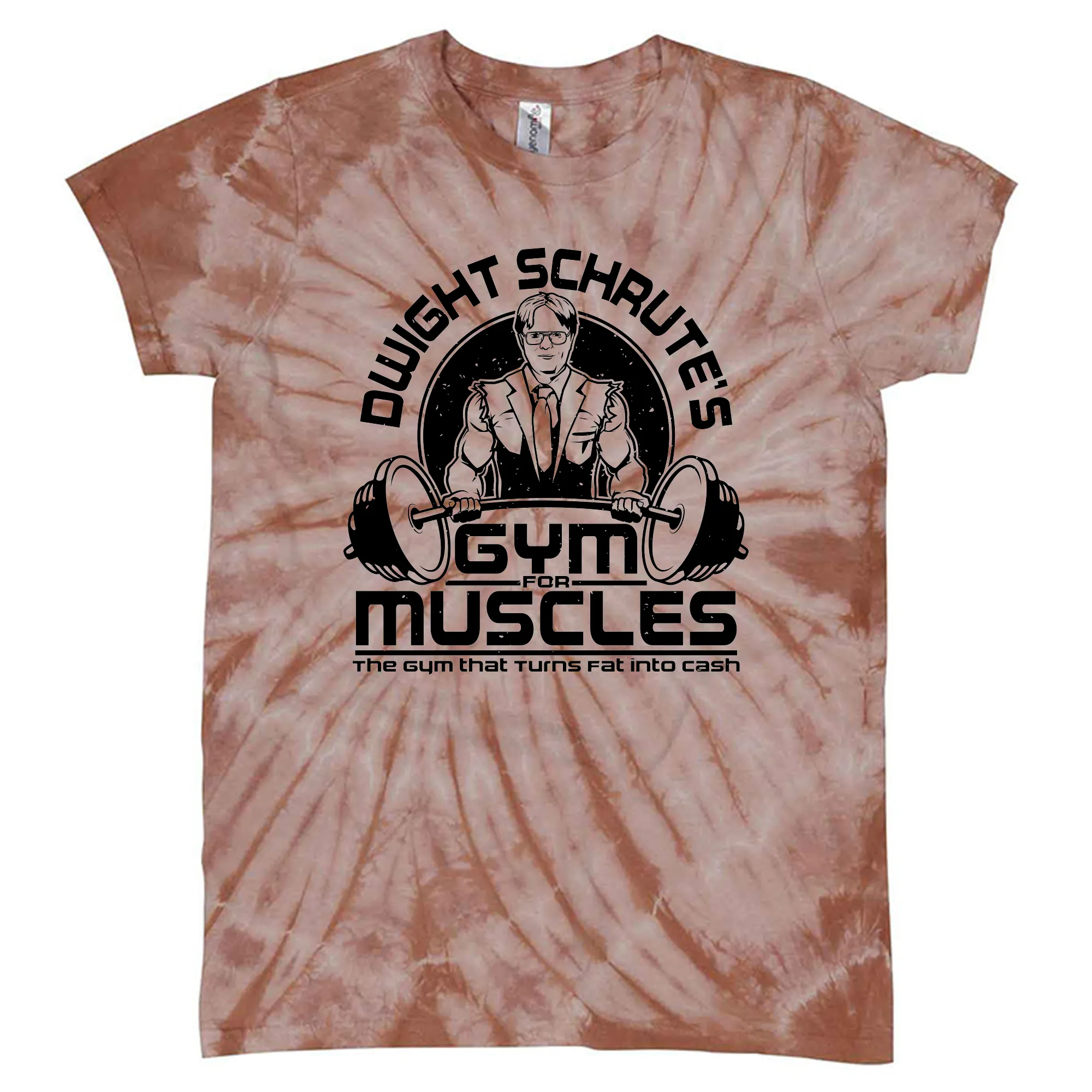 Gym For Muscles - Tie Dye TShirt