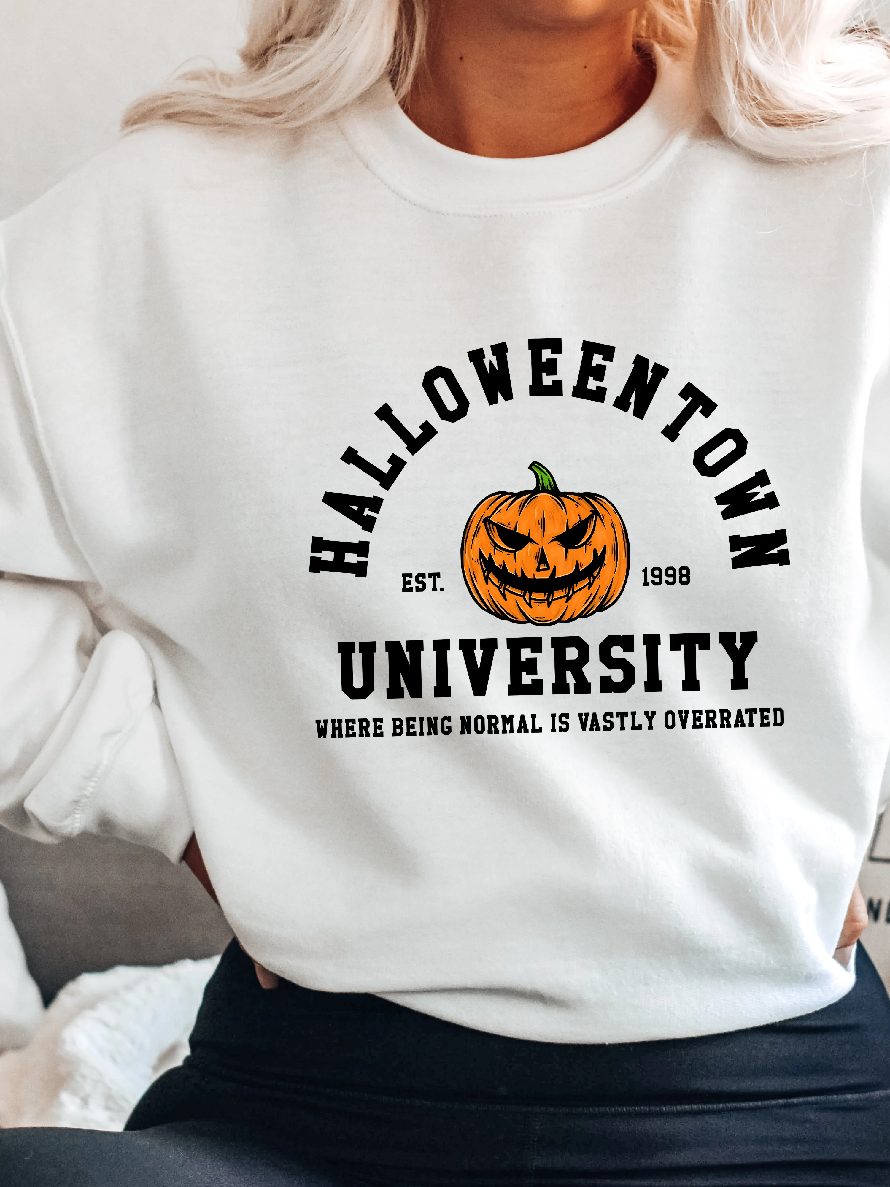 Halloweentown University Classic Crew Neck Sweater