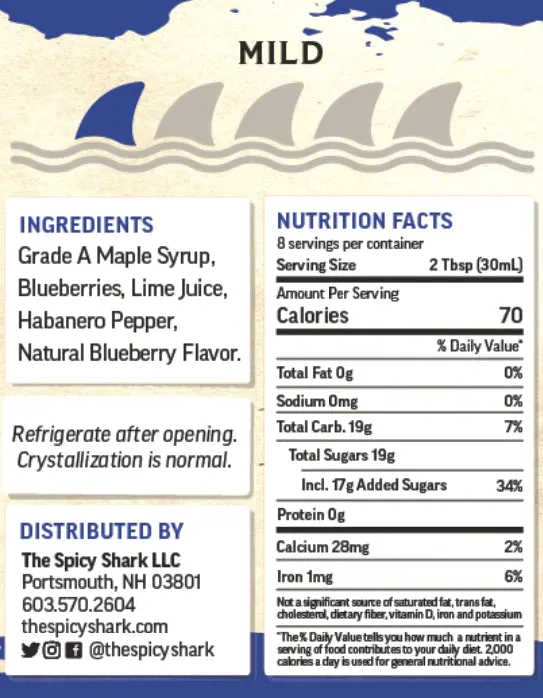 Hot Blueberry Syrup | Spicy Shark