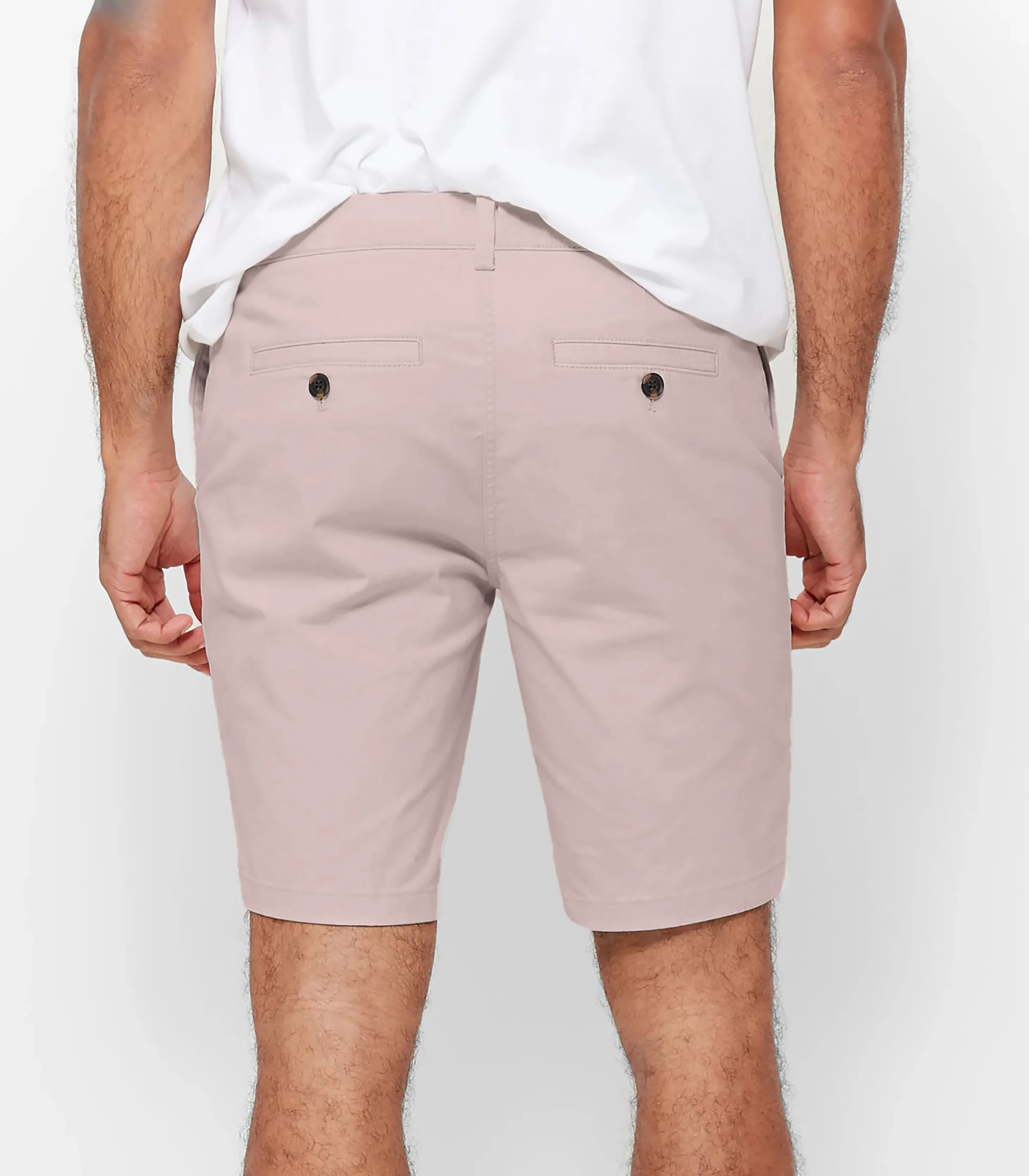 Hugo premium stretch chino short in Candy