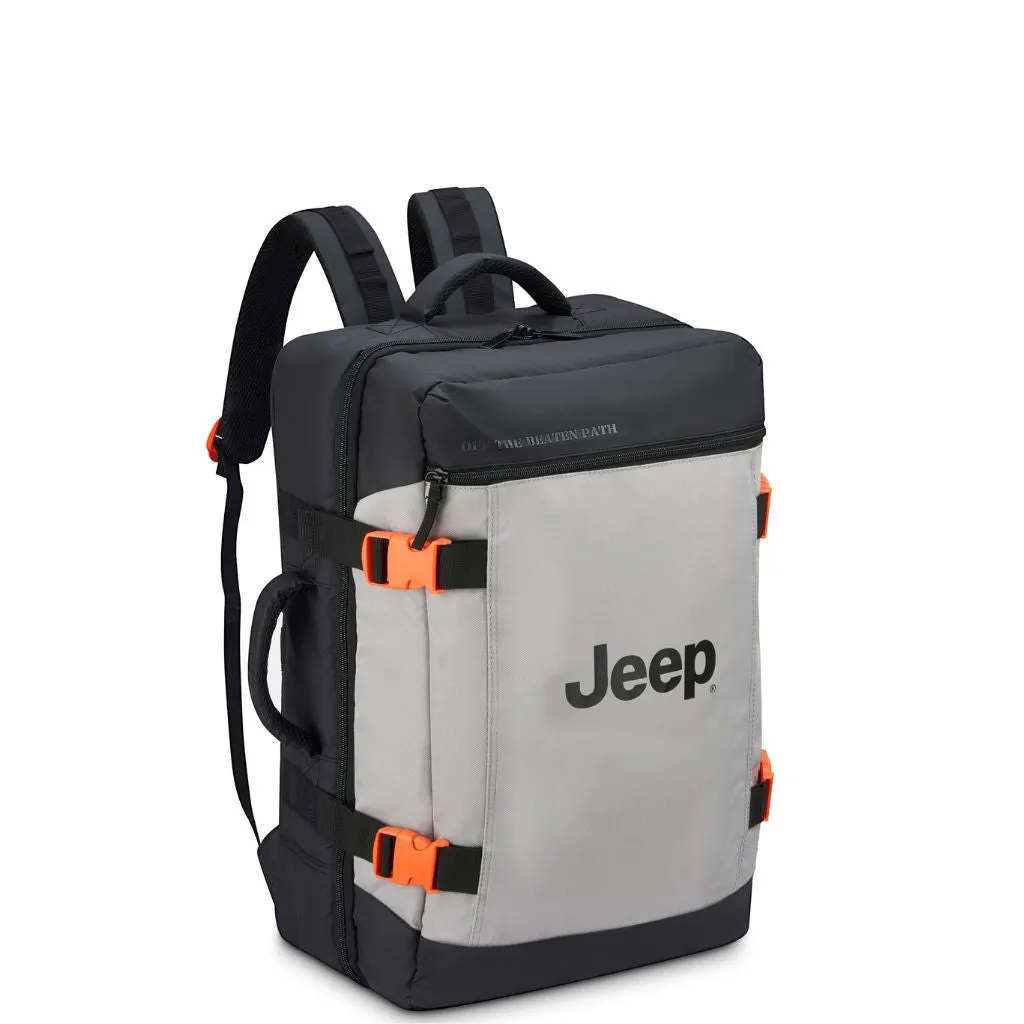 Jeep Carry On Lightweight Backpack - Grey Drizzle