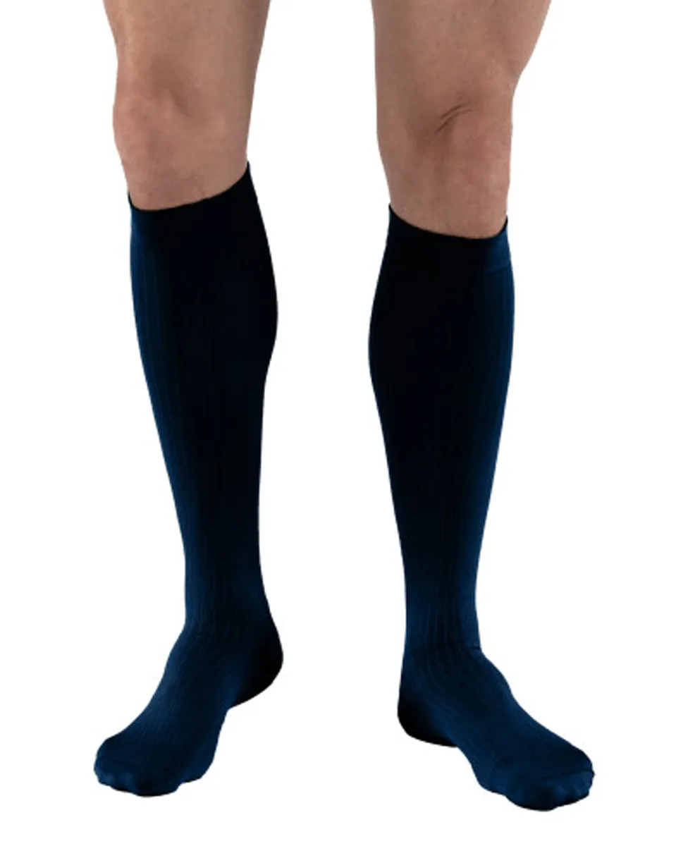 Jobst for Men Moderate Support Closed Toe Knee Highs 15-20 mmHg