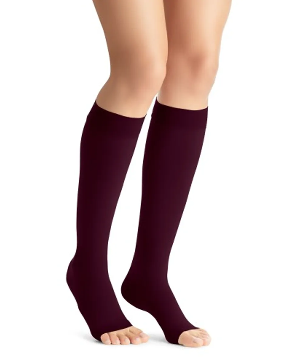 Jobst Opaque Maternity OPEN TOE 15-20 mmHg Knee Highs