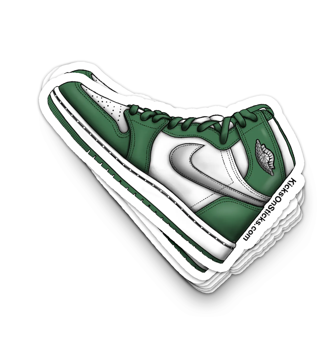 Jordan 1 "Gorge Green" Sneaker Sticker