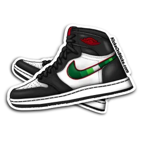 Jordan 1 "Sports Illustrated" Sneaker Sticker