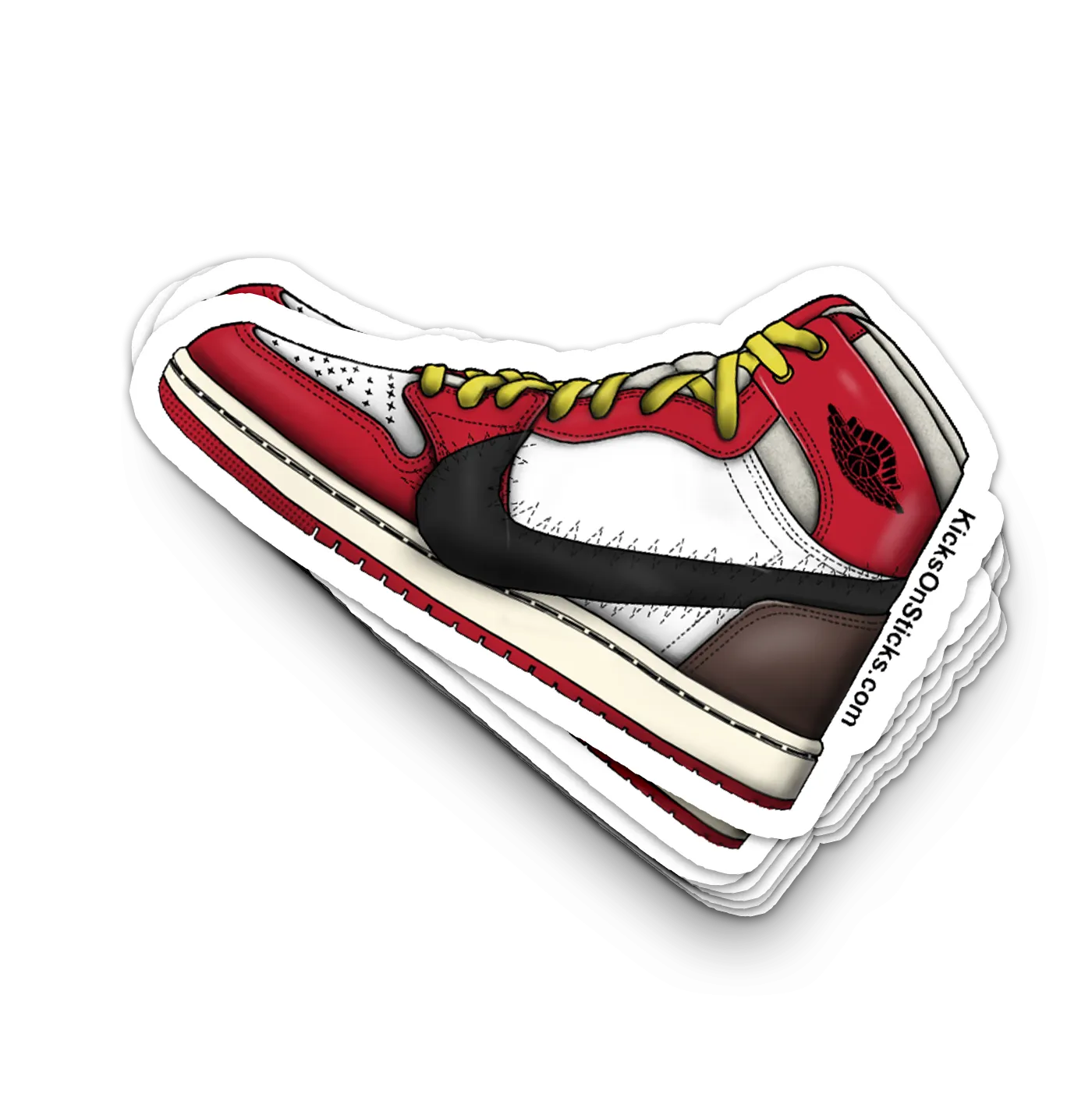 Jordan 1 "Teyanna Rose" Sneaker Sticker