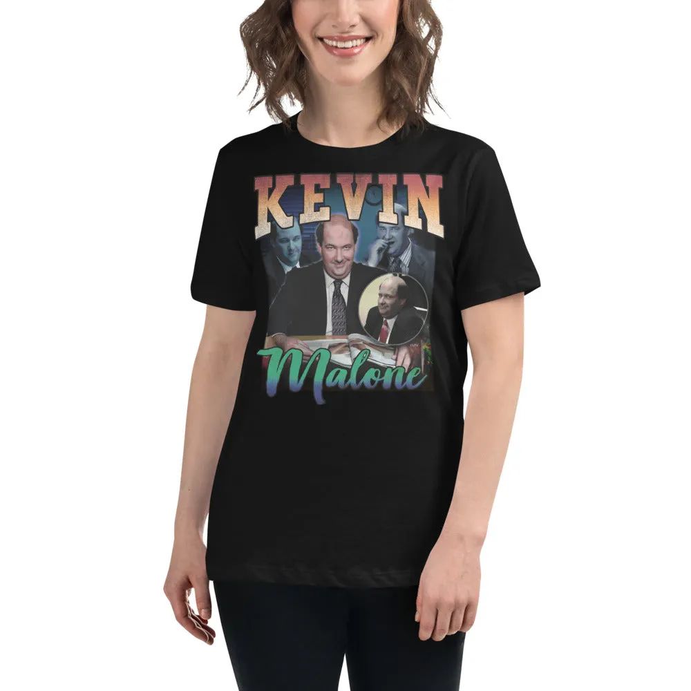 Kevin Malone Vintage Women's Relaxed T-Shirt