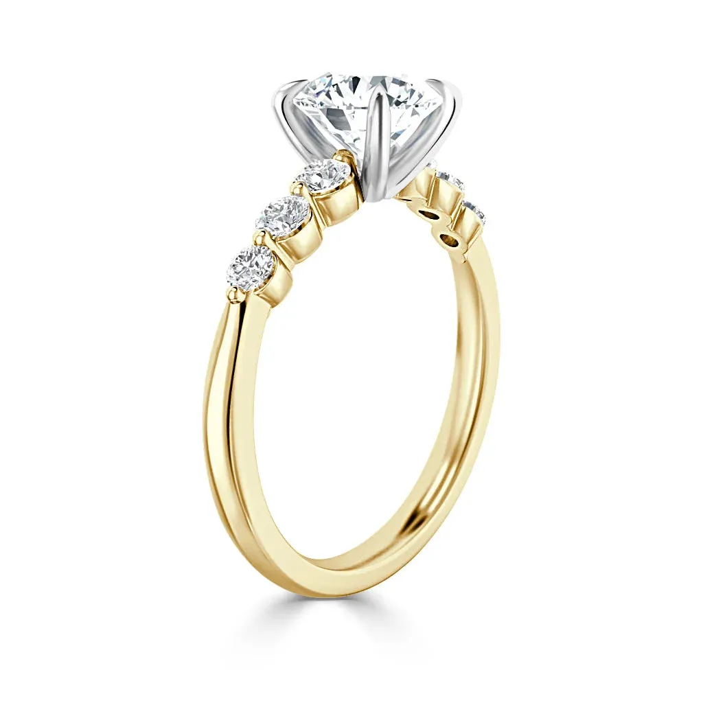 Krista - 18ct Yellow Gold - Round