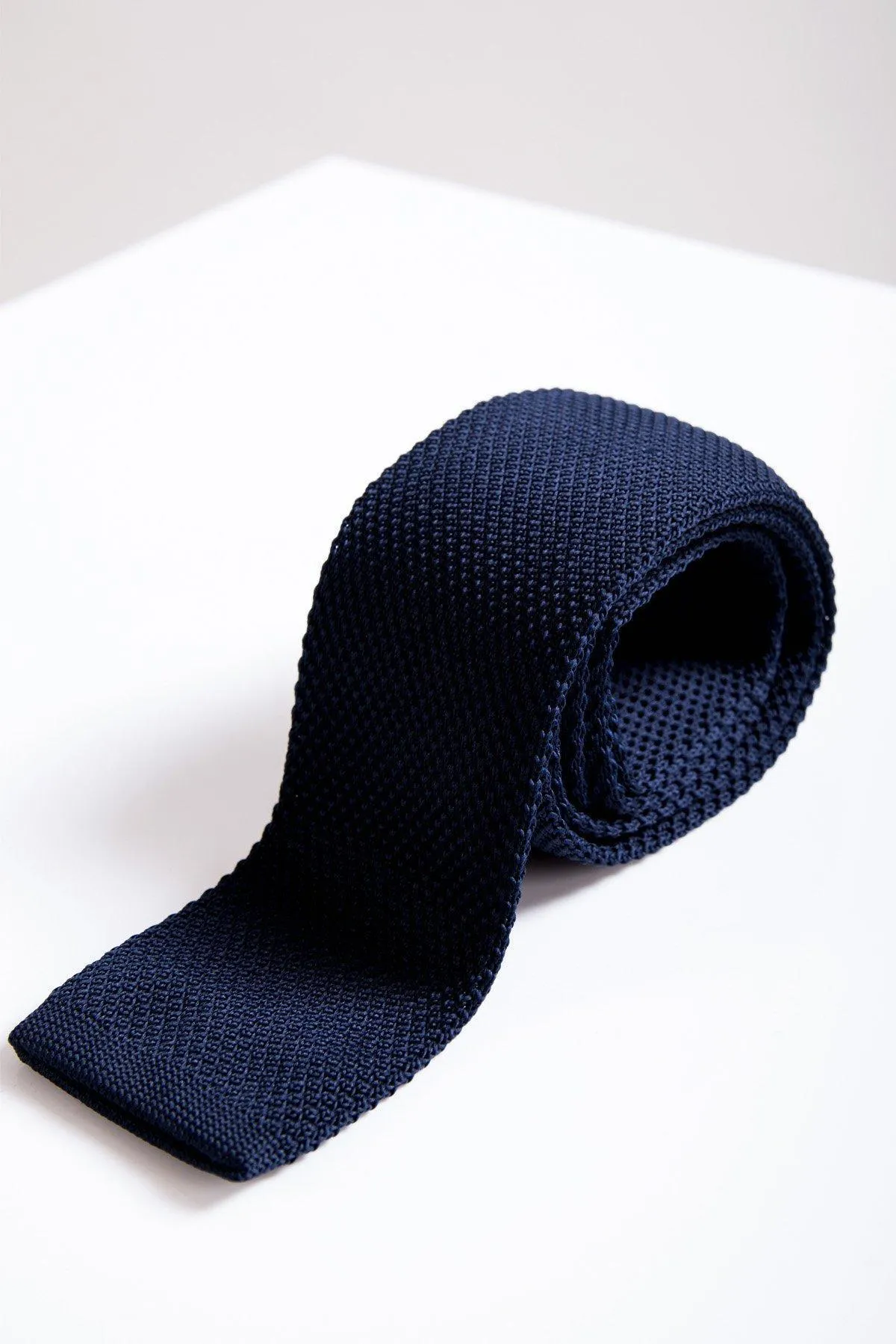 KT - Navy Knitted Tie