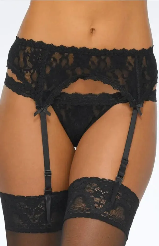 Lace Garter Belt