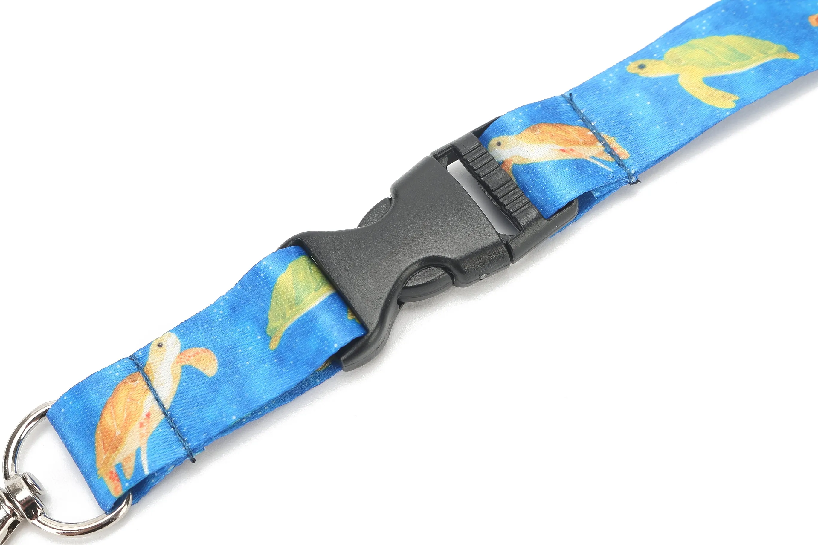 Lanyard Local Turtles Blue