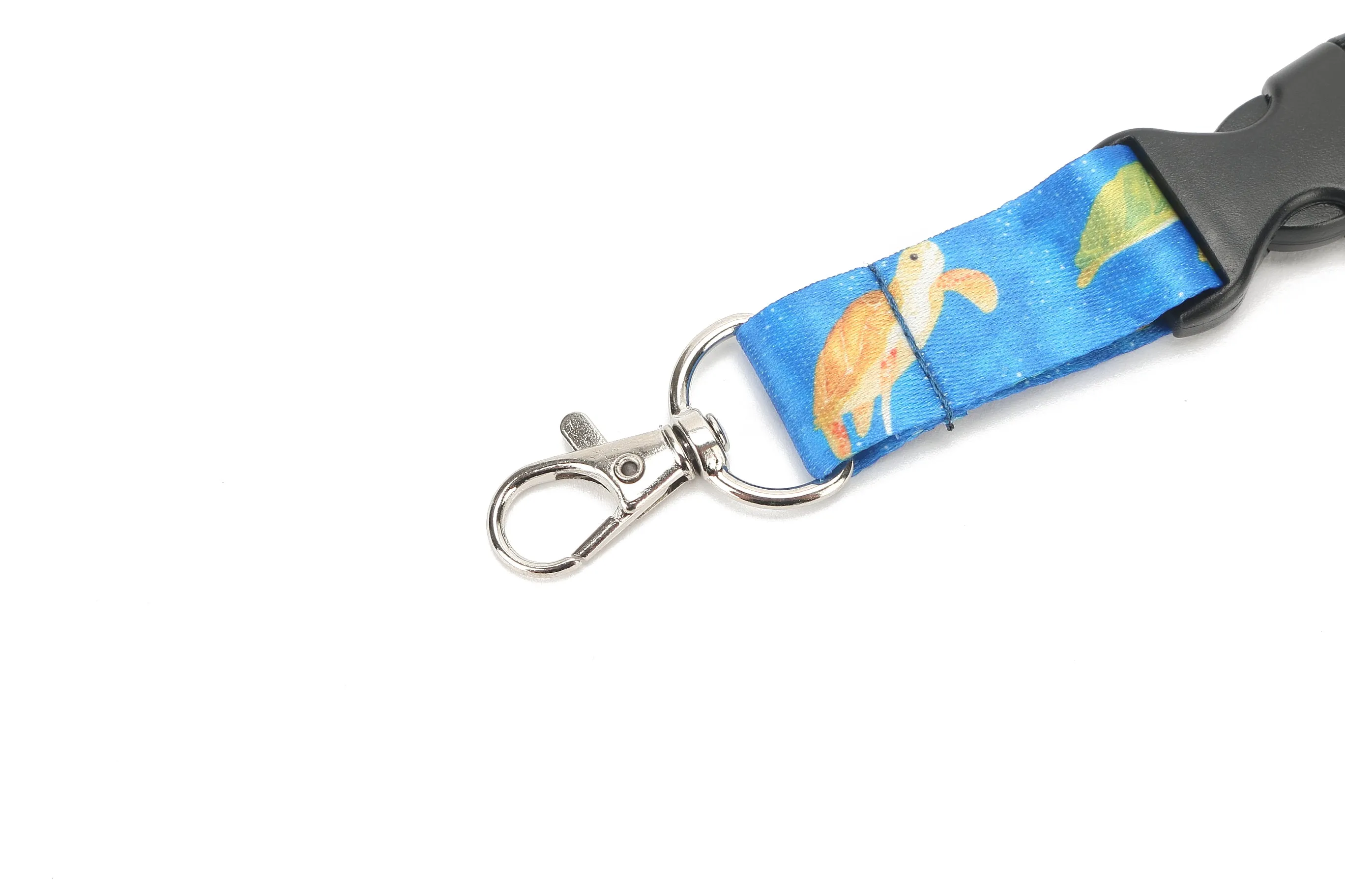 Lanyard Local Turtles Blue