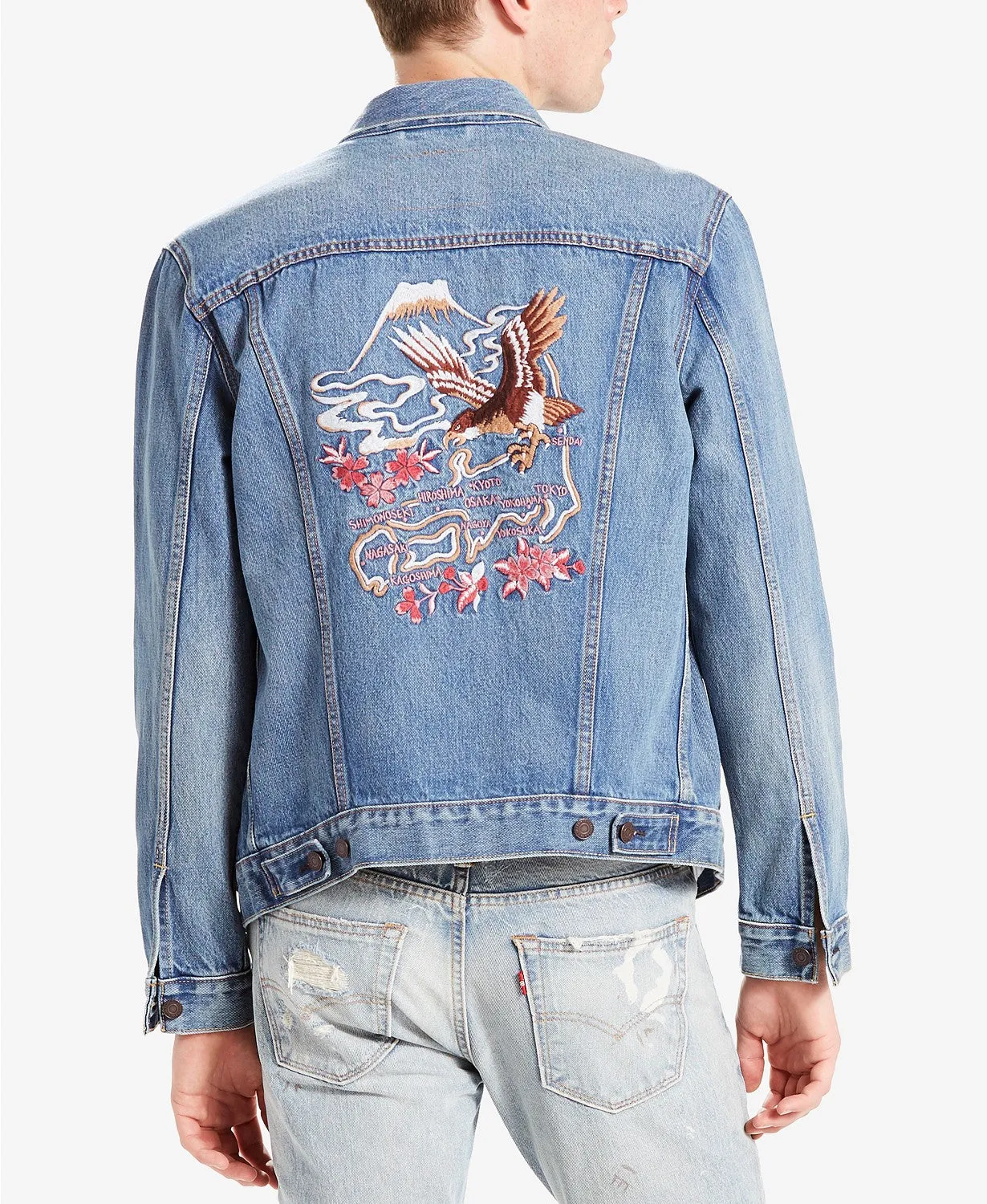 Levi's® Limited Men's Embroidered Trucker Jacket