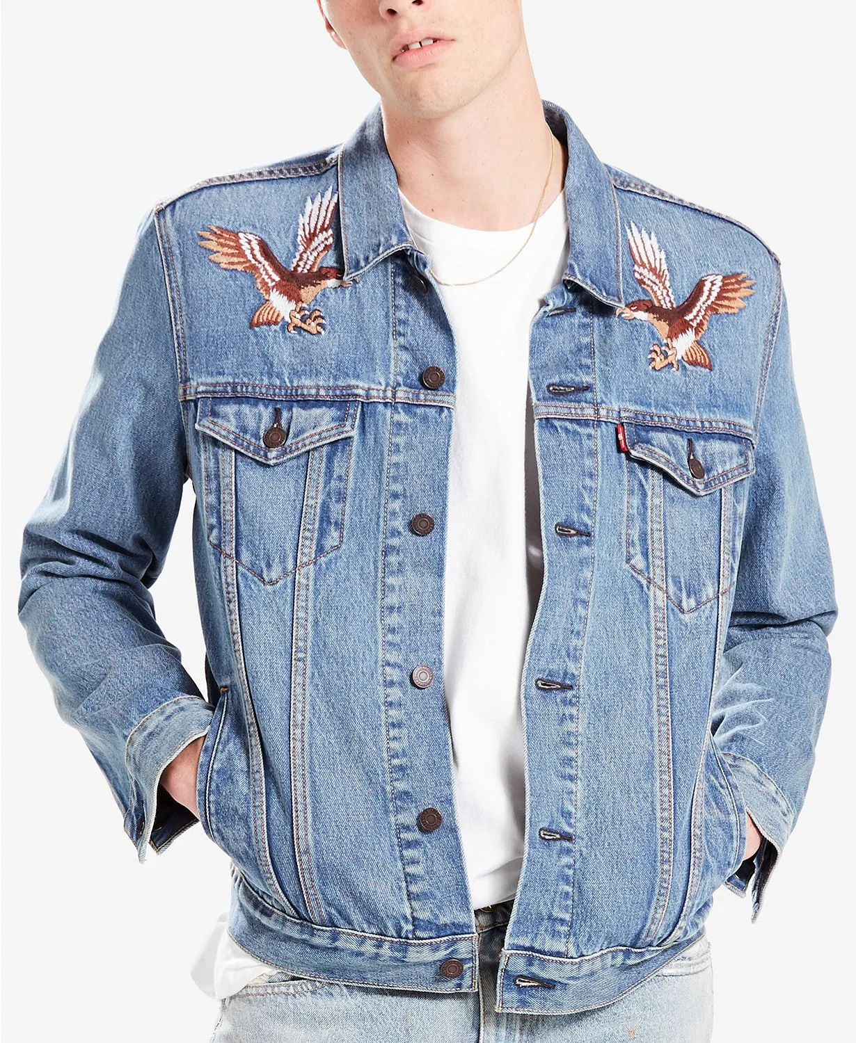 Levi's® Limited Men's Embroidered Trucker Jacket