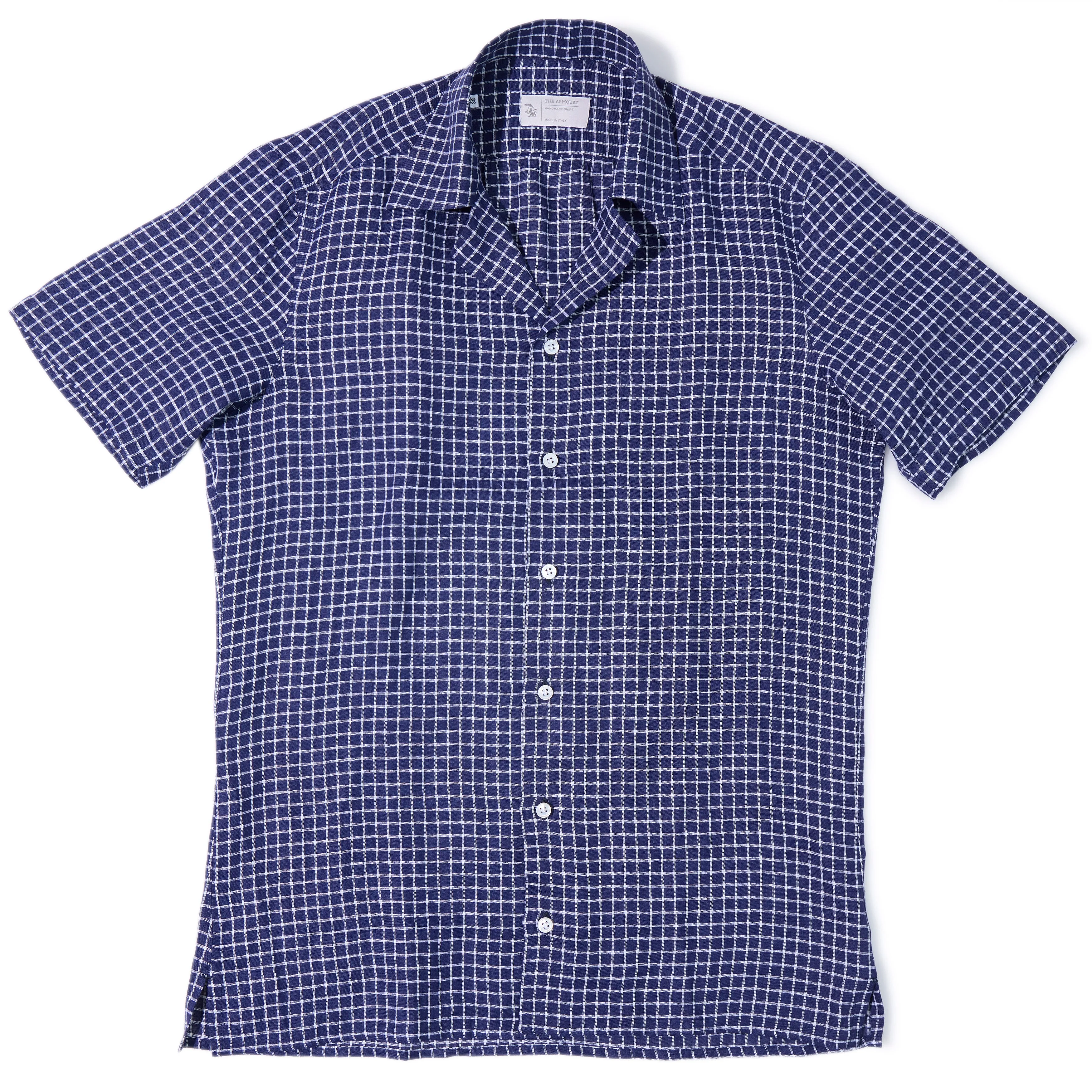 Linen Check Summer Shirt