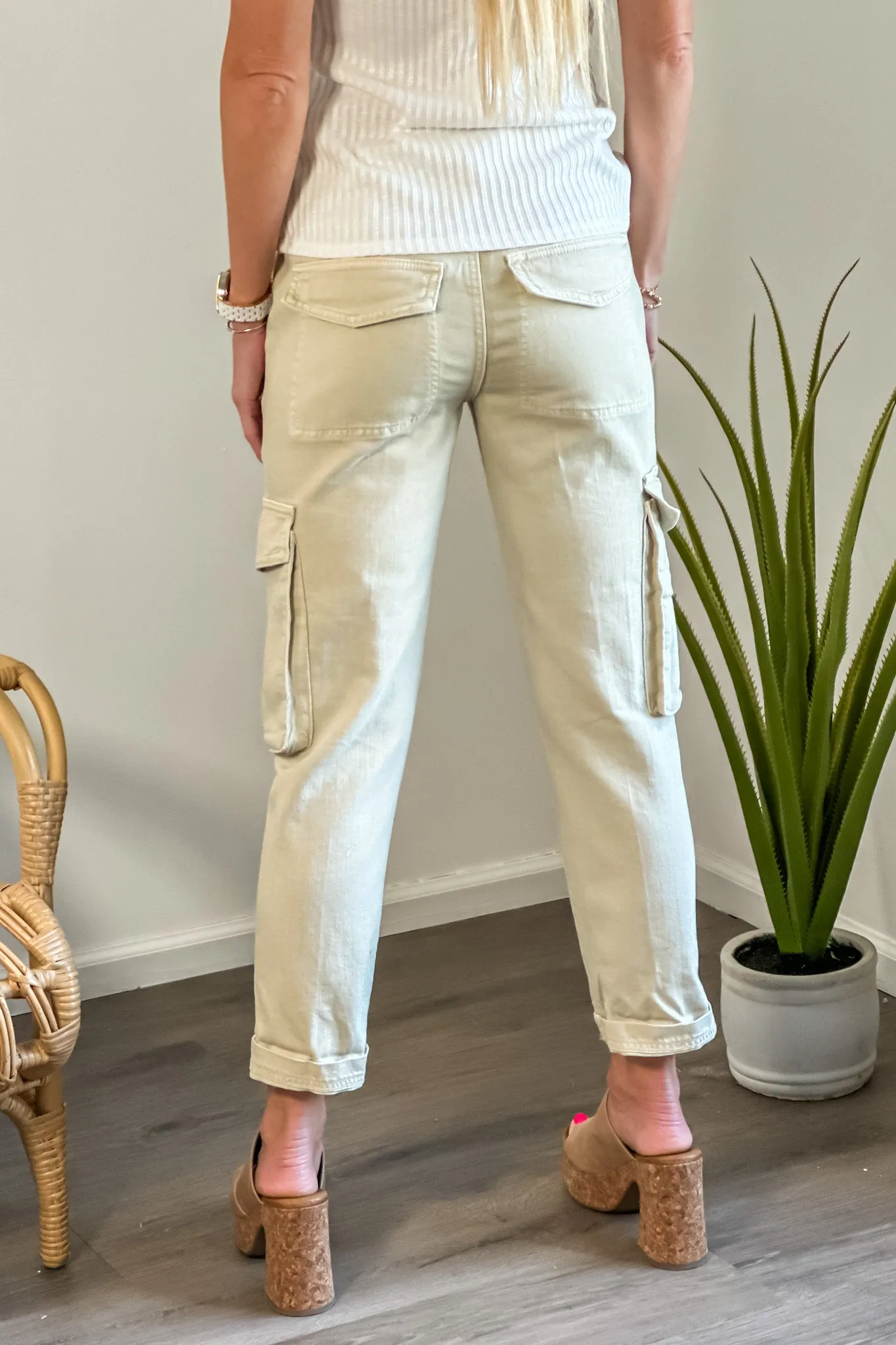 Liverpool Rascal Cargo Pocket Pant : Sand