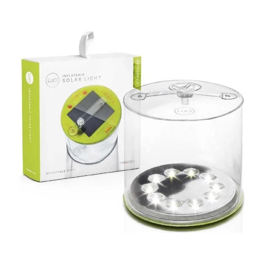 Luci Outdoor 2.0 Inflatable Solar Rechargeable Light/Lantern