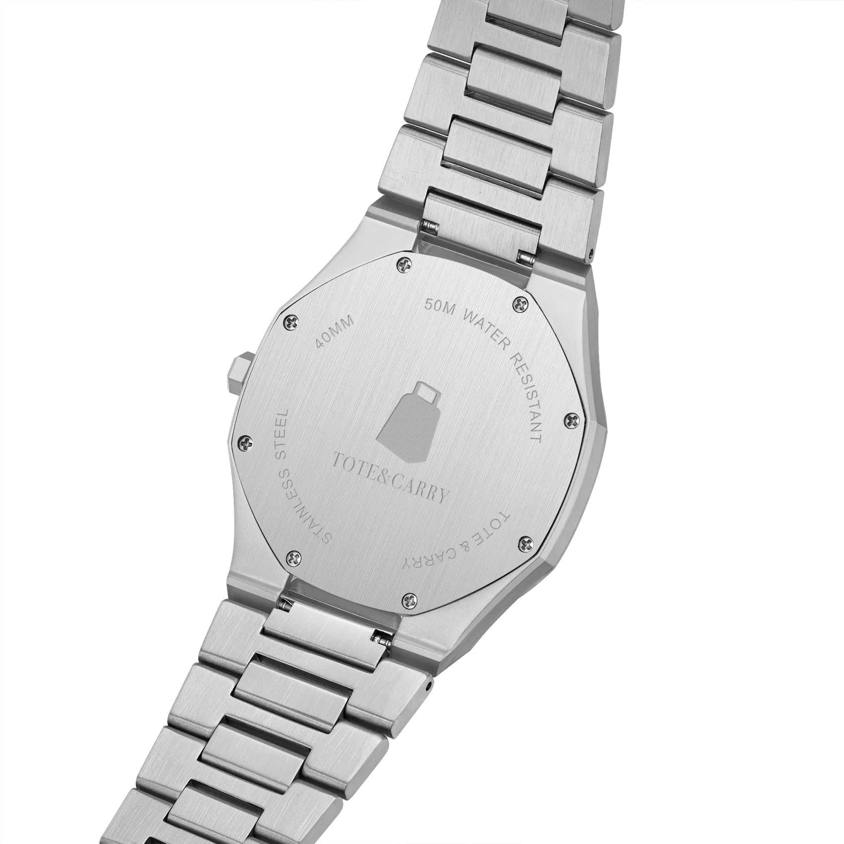 Lux Ambassador Silver Black Watch