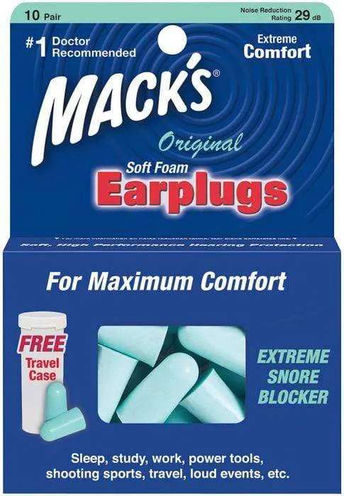 Mack's Original Soft Foam Ear Plugs