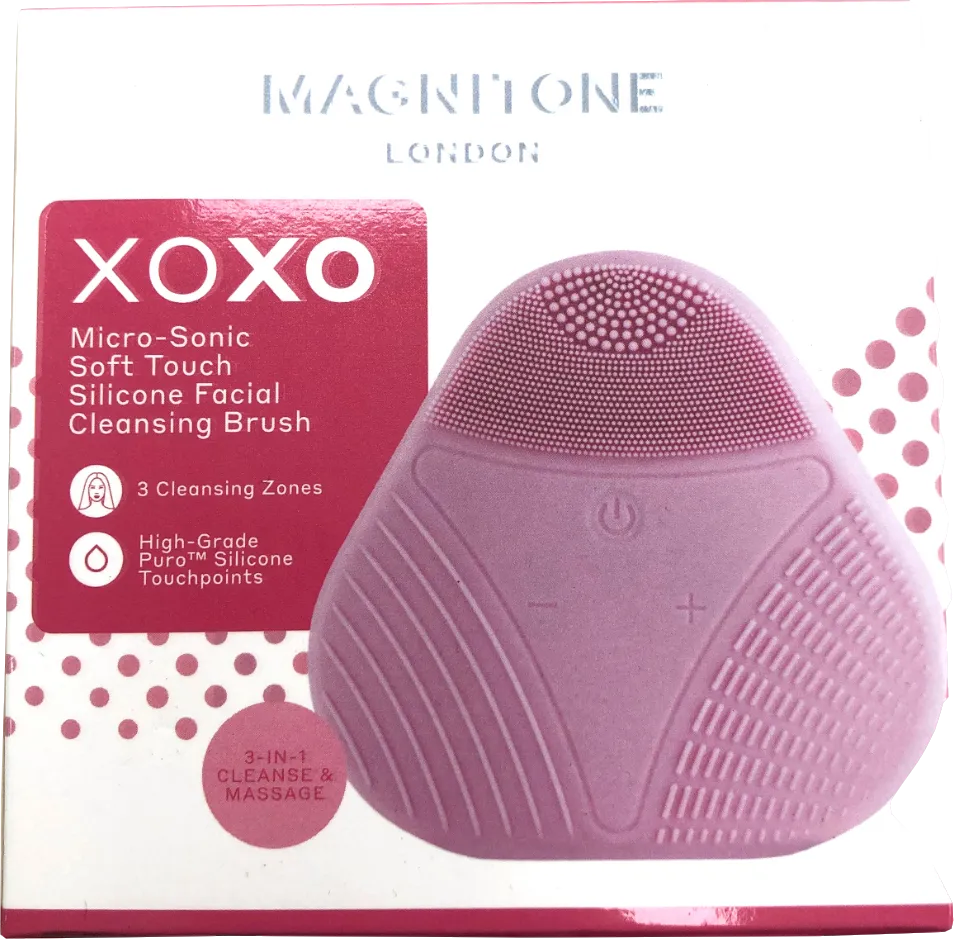 MAGNITONE Xoxo Micro-sonic Silicone Cleansing Brush one size